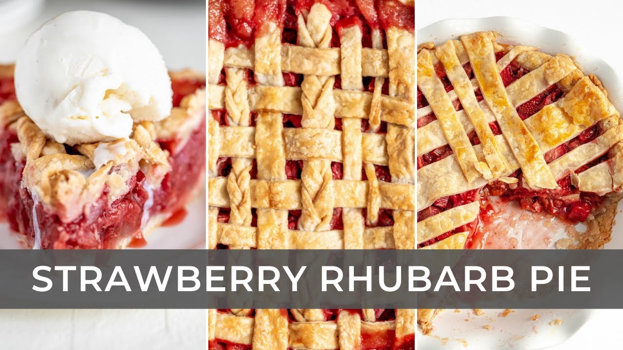 A Summer Favorite Strawberry Rhubarb Pie! YouTube