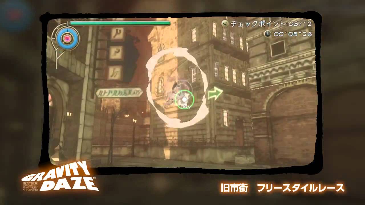 [PS Vita] Gravity Rush - Demo dev 01