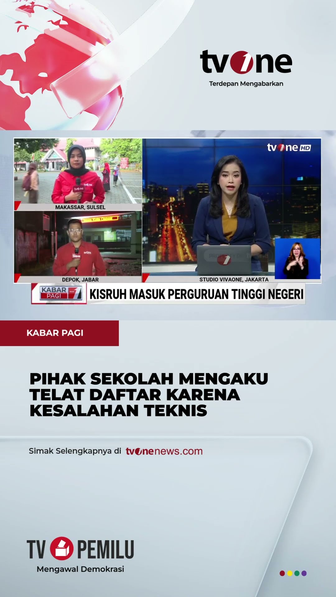 Terancam Gagal SNBP, Siswa SMAN 17 Makassar Kini Mogok Belajar | tvOne