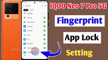 iqoo neo 7 pro 5g fingerprint app lock / iqoo neo 7 pro app me fingerprint lock Kaise lagaye