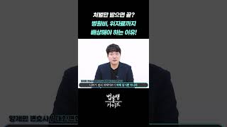 처벌만 받으면 끝? 병원비, 위자료까지 배상해야 하는 이유!｜이혼전문 변호사 법률 상담