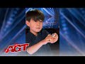 Adorable kid magician wows the judges  americas got talent 2021  shorts