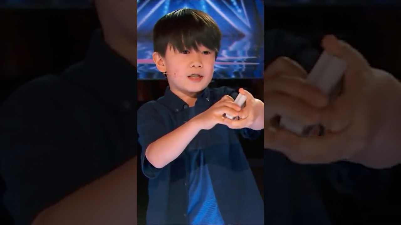 Adorable Kid Magician WOWS The Judges America's Got Talent 2021 