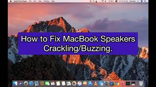 Macbook Pro Speakers Crackling\/Buzzing | Macbook Speakers Not Working Properly