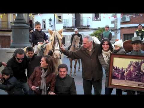 El Caballo mas viejo del mundo. "El Whisky" 40 aos. Navalcn. 22/1/2011