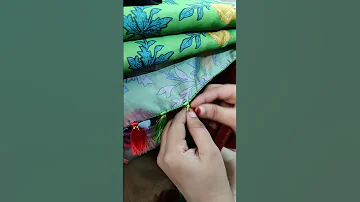 Easy Saree Tassels 