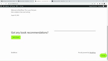 How to create a Back To Top button in Gutenberg Editor using Content Blocks Builder WordPress plugin