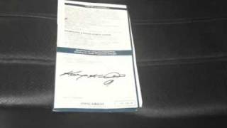 Signed by Kasey Kahne (Window Sticker)