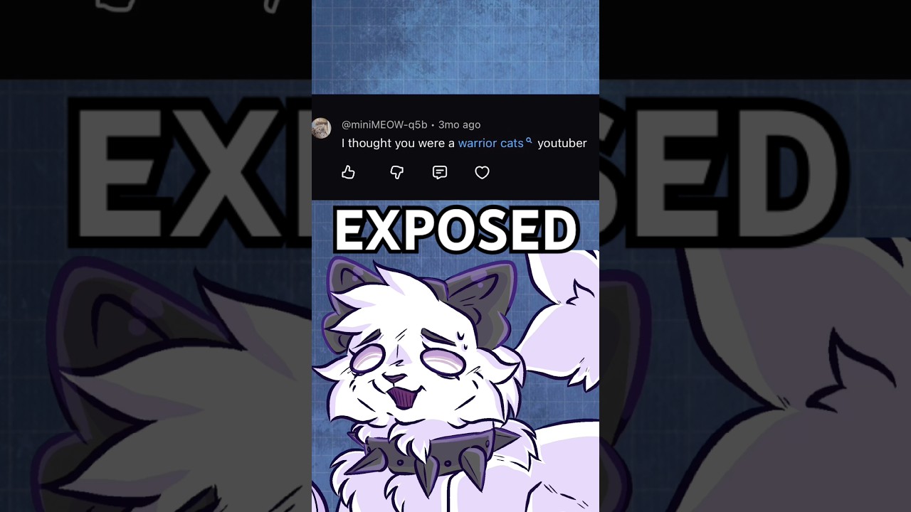 The TRUTH finally comes out.. I’m sorry Warrior Cat fans #art #furry #fyp #warriorcats