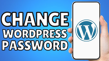How To Change Wordpress Password