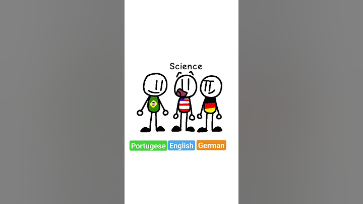 portugese vs english vs german