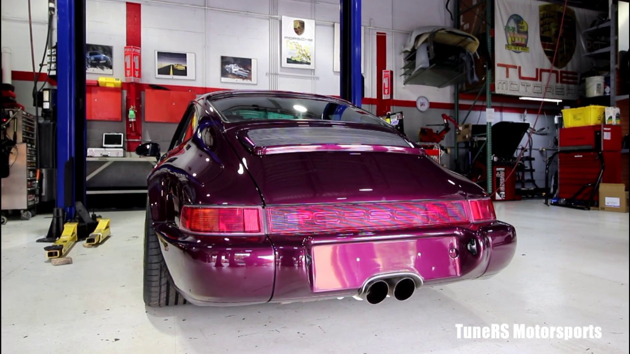 1993 Porsche 964 Carrera 2 Amethyst Metallic | TuneRS Motorsports - YouTube