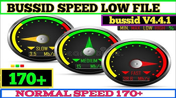 BUSSID SPEED LOW 170+ FILE V4.4.1  FOR BUS SIMULATOR INDONESIA #bussid #bussidindonesia 