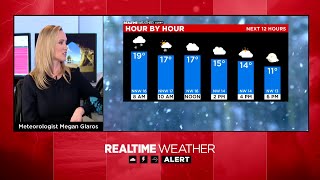 Snow, High Waves And Bitter Cold Temperatures