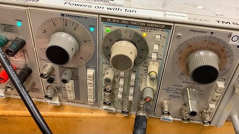 Buggy Buttons on the Tektronix FG 501A Function Generator -- can they be fixed?