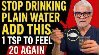 Don't Drink Plain Water Again After 60 — THIS 1 Trick Boosts Blood Flow Fast