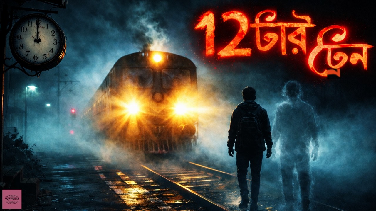 ১২টার ট্রেন|bengali short horror audio story | new horror audio story|bengali horror audio story mp3