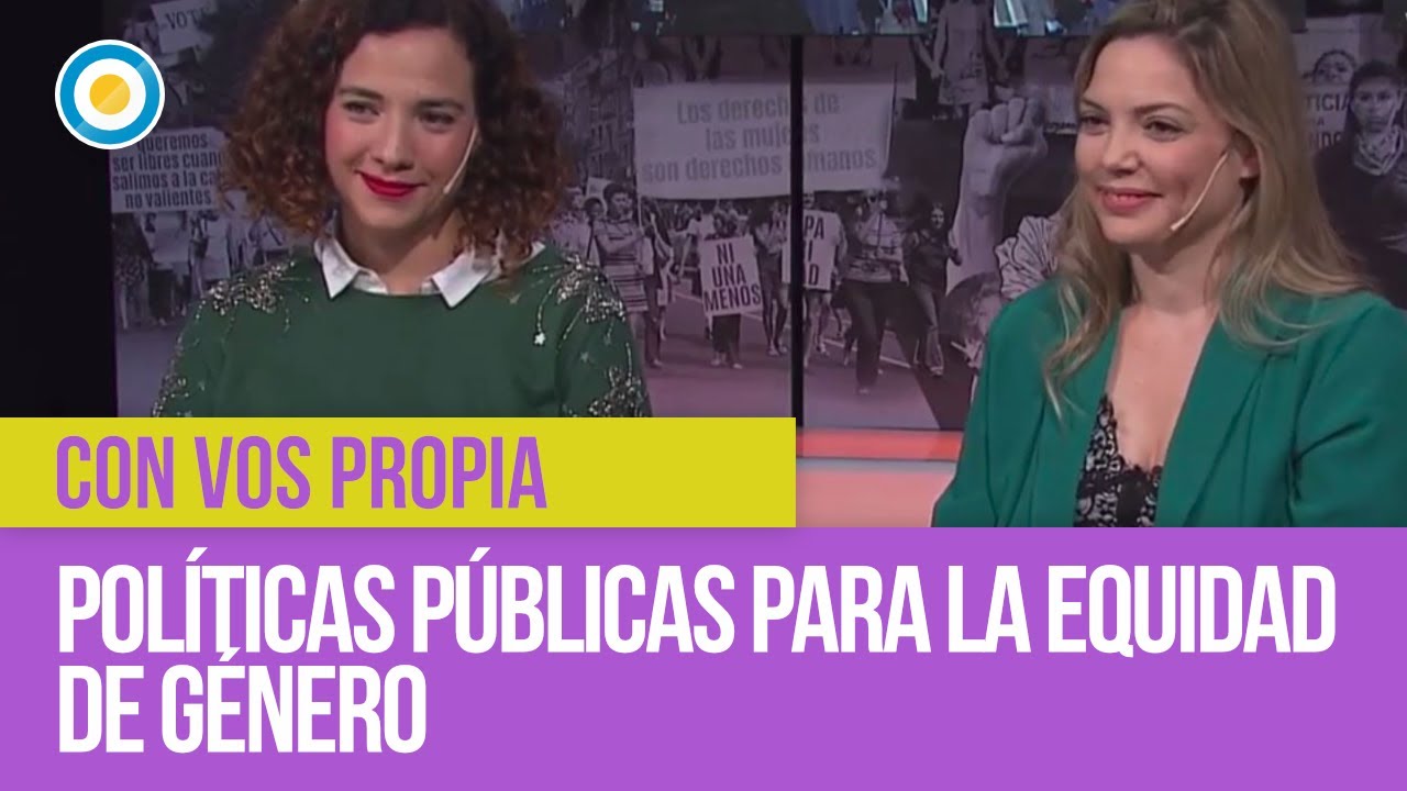 Políticas públicas para la equidad de género en Con Vos Propia