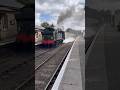 Small Prairie 4555 leaving Cranmore with the first train on 21st August 2025