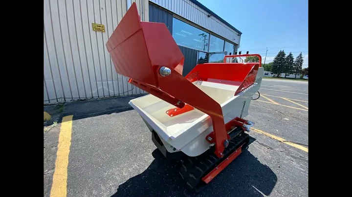 NEW Heavy Duty Hydraulic Mini Dumper, Track Wheel Barrow 6.5HP #wheelbarrow #excavator #dumper