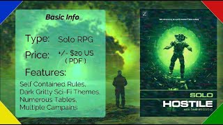 Hostile Solo RPG Overview and Review screenshot 4