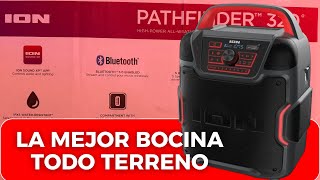 LA MEJOR BOCINA  BLUETOOTH CALIDAD PRECIO, TODO TERRENO ION PATHFINDER 320