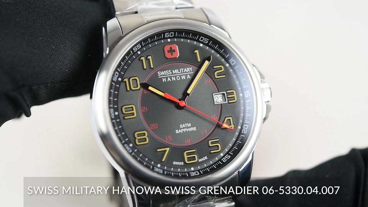 Grenadier Hanowa Military - YouTube Swiss Swiss 06-5330.04.007