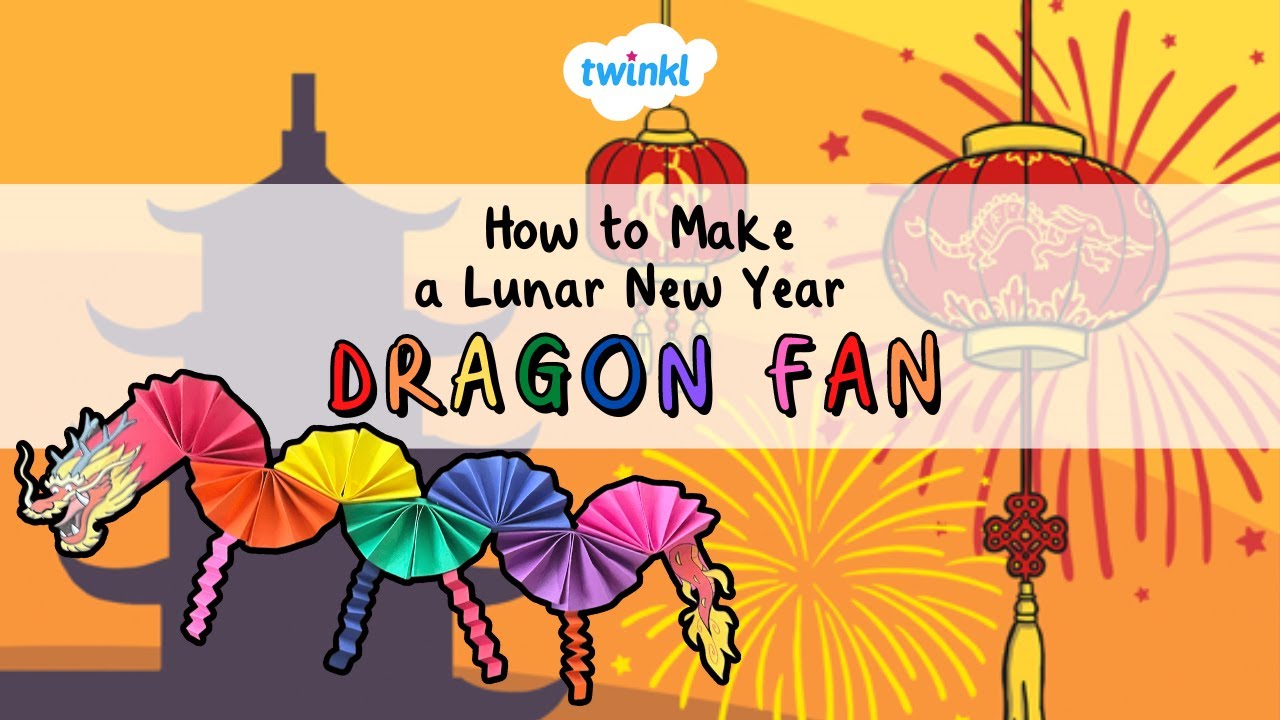 How To Make A Lunar New Year Dragon Fan Lunar New Year Craft Twinkl how-to-make-a-lunar-new-year-dragon-fan-lunar-new-year-craft-twinkl