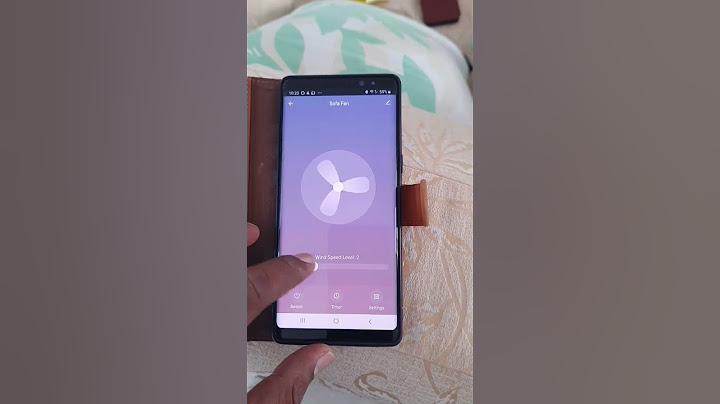 Smart fan controller with mobile controller