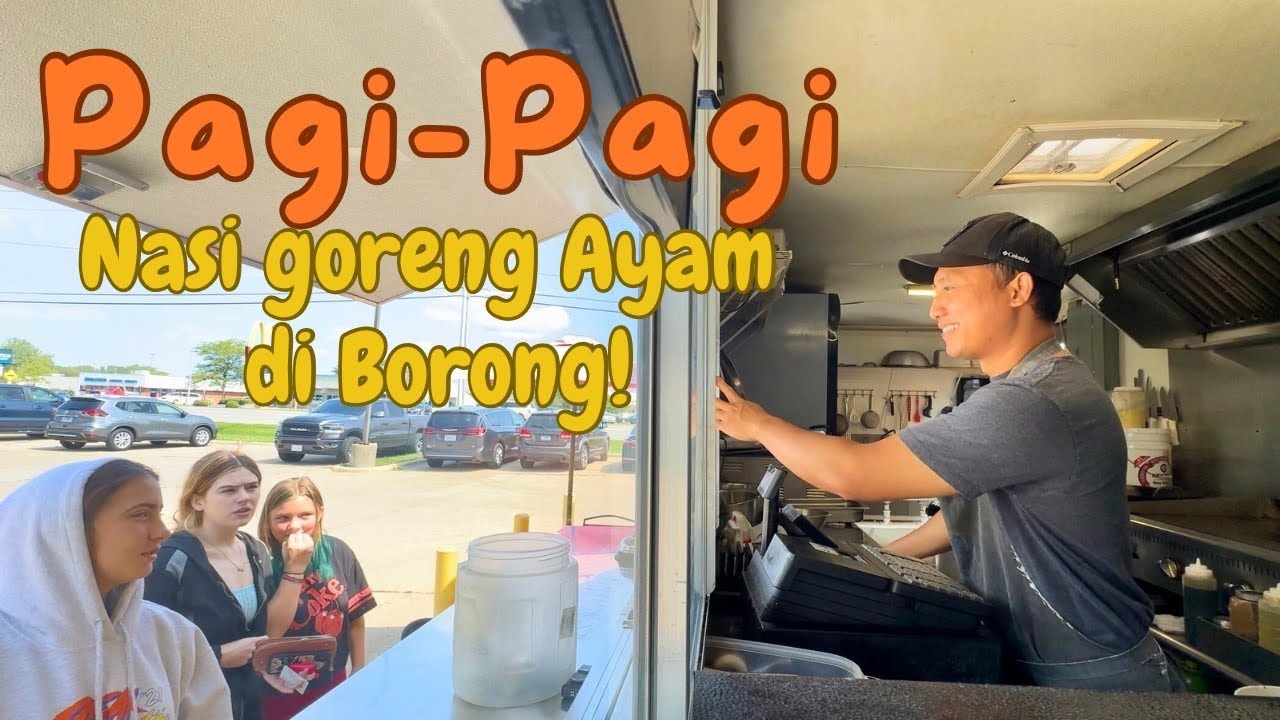 NASI GORENG AYAM LARIS MANIS PAGI INI….