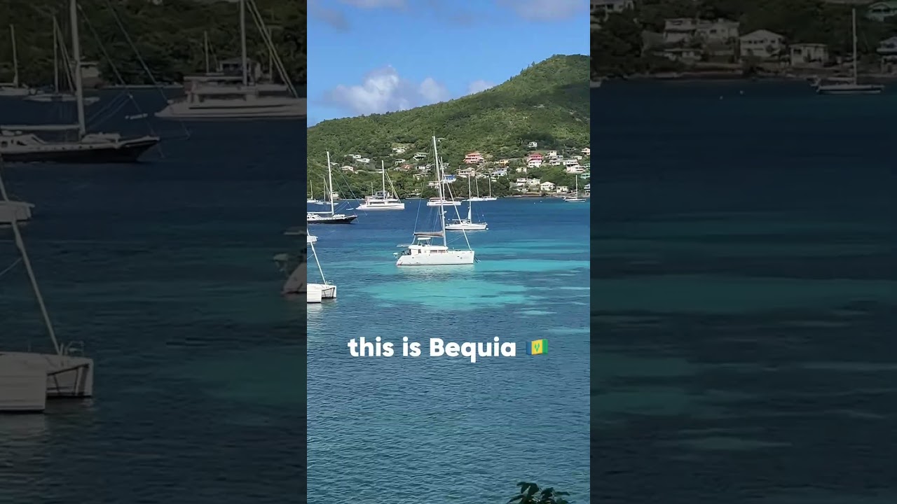 Bequia in the Eastern Carribean: A vacation gem!  #travel #sailboat #boat #sailinglife #carribean