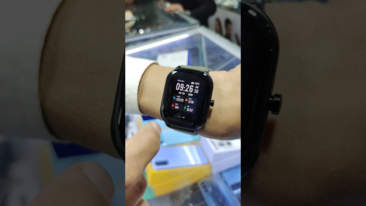Ronin R-06 smart watch short unboxing #shorts - YouTube