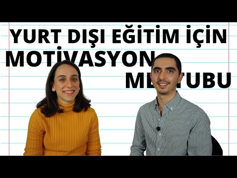 Örneklerle Motivasyon Mektubu (Niyet Mektubu) Nasıl Yazılır