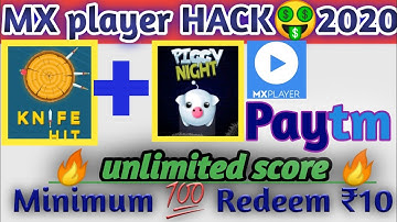 MX player 2 game  Script Hack Tric🔥 unlimited score and earn money🤑 minimum redeem₹1  instant Paytm💯