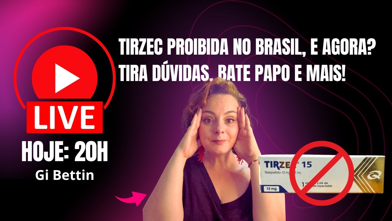 Live: Proibição da TIRZEC, Dúvidas, Bate Papo e mais