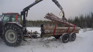 Valtra 6650 Ja Cranab  Fc53 Dt
