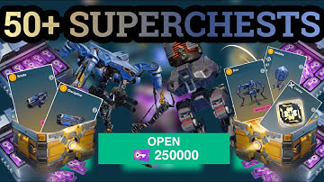 INSANE 250,000 Black Market Opening! (War Robots)