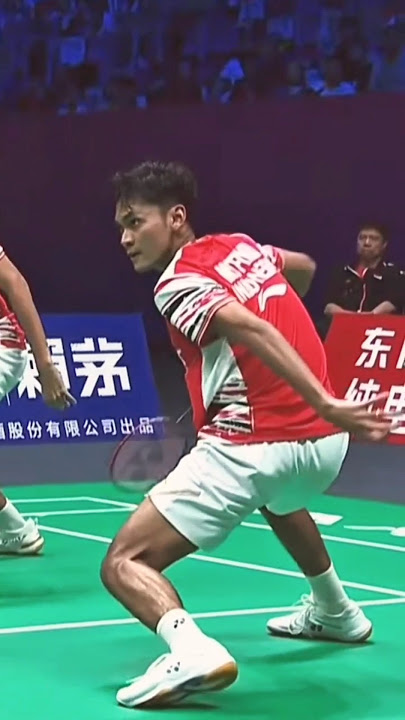 Refleks Ajaib! Tangan Fikri Seperti Karet😱🔥 #badminton #fikri #sportshorts #viralshorts #fyp #bwf