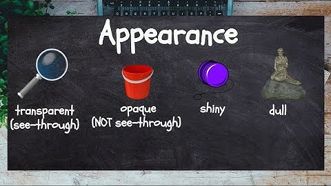 Properties of Materials | Science for Kids