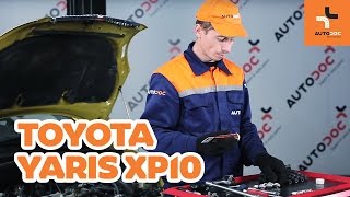How to replace Engine spark plug on TOYOTA YARIS (SCP1_, NLP1_, NCP1_) - video tutorial