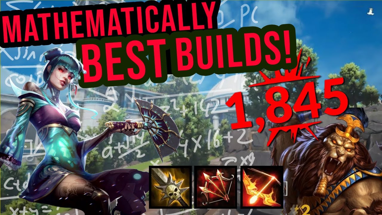 The Mathematically Best Way To Build Every ADC In Smite 2 - YouTube