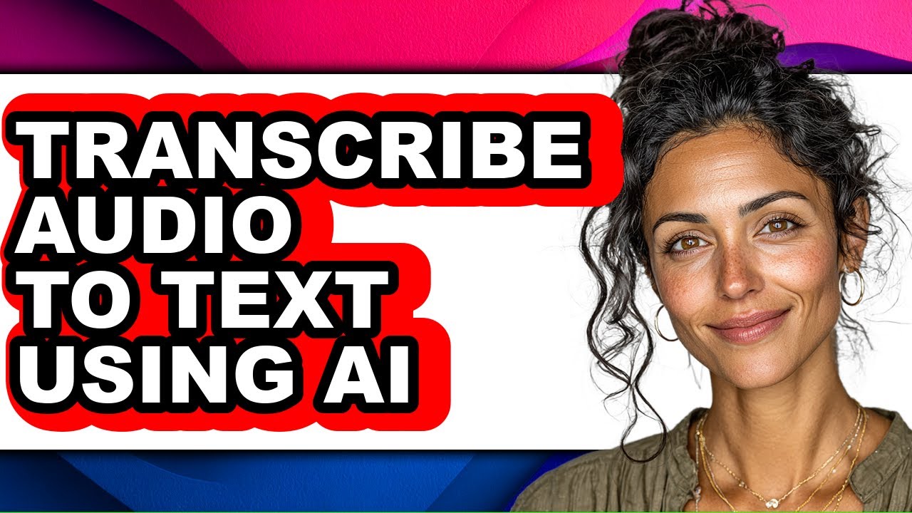 How to Transcribe Audio to Text Using Ai (easy Method) - YouTube