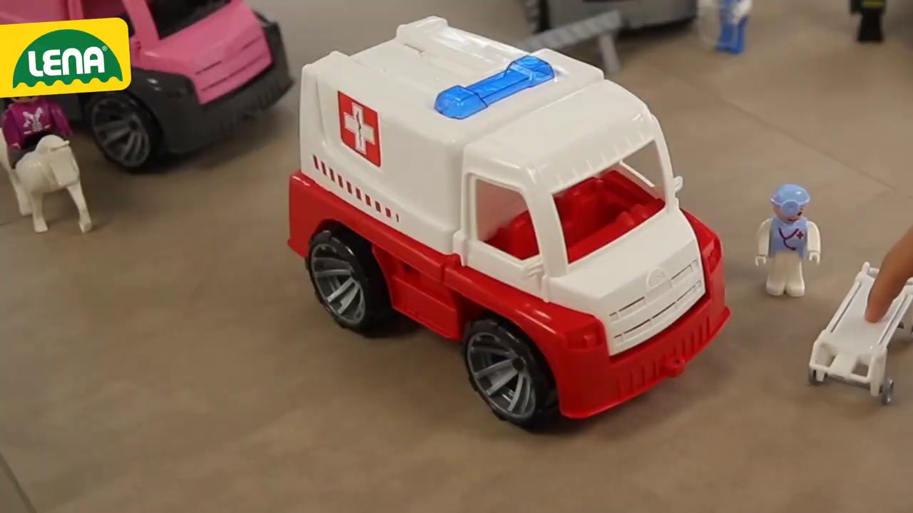 Spielzeug Krankenwagen LENA® TRUXX ab 2 Jahren [Mit ...