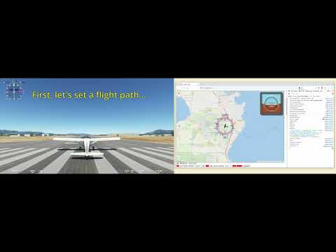 Let's have JavaScript fly a plane in Microsoft Flight Simulator 2020