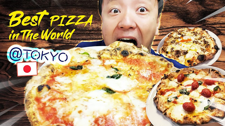BEST PIZZA in THE WORLD in Tokyo Japan?!