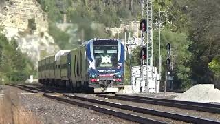 69 MPH Amtrak Train Flying Thru Pacific, Missouri 10/12/23
