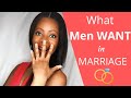 WHAT CHRISTIAN MEN NEED IN THEIR MARRIAGE What every christian woman should know about her husband.