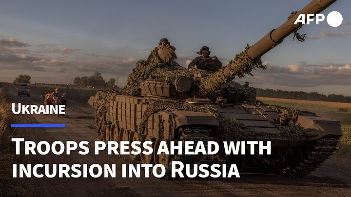 Ukraine incursion presses on as Russian region declares emergency | AFP