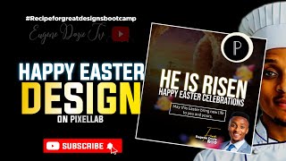 AMAZING! EASTER CELEBRATION FLIER DESIGN ON PIXELLAB , HOW TO CREATE A SIMPLE FLIER DESIGN