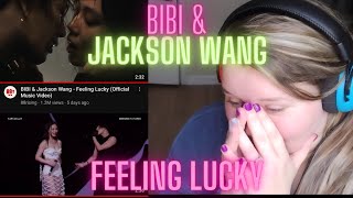 FIRST Reaction to JACKSON WANG \u0026 BIBI - FEELING LUCKY 🫠🔥🔥🔥